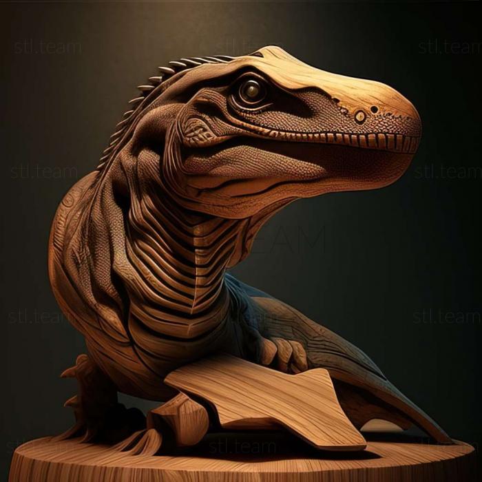 3D model Provelosaurus americanus (STL)